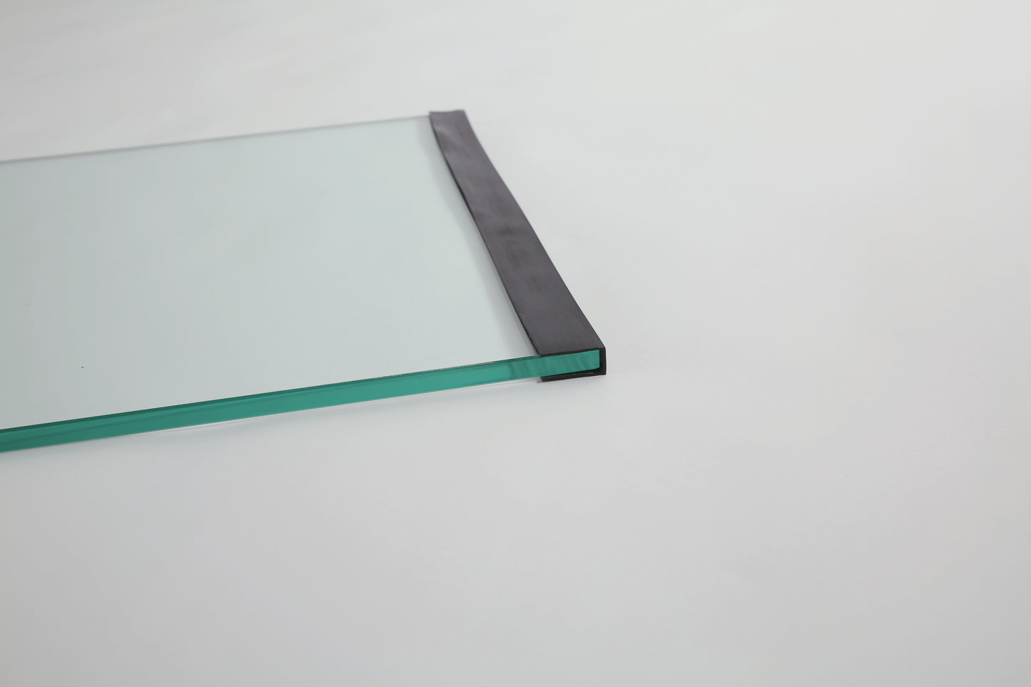 Glaswagen mit Gummi für 10 mm Einscheiben-Sicherheitsglas