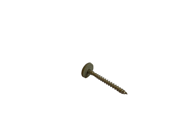 Spenglerschraube 4,5 x 35 mm, Edelstahl A2, Blank, 2-teilig mit 15 mm Dichtscheibe