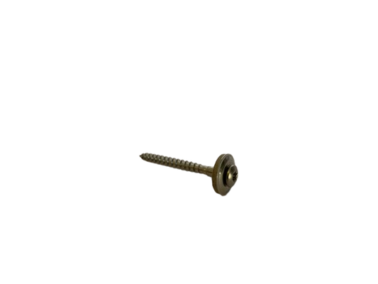 Spenglerschraube 4,5 x 35 mm, Edelstahl A2, Blank, 2-teilig mit 15 mm Dichtscheibe